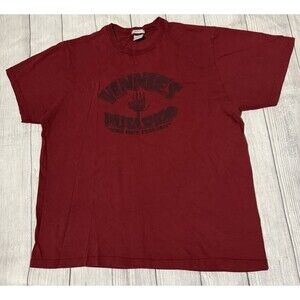 Italian Pasta Shop Vinnies T Shirt Vintage Fit Old Navy Size XL Red